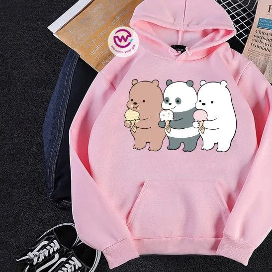 Kids hoodie-Three Bears - WE PRINT