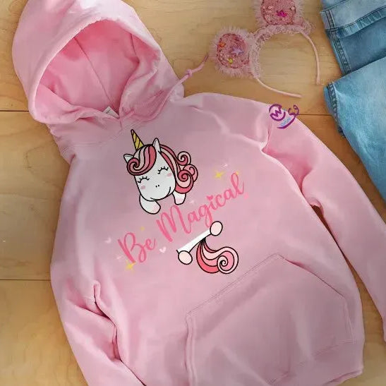 Kids Hoodie-Unicorn - WE PRINT