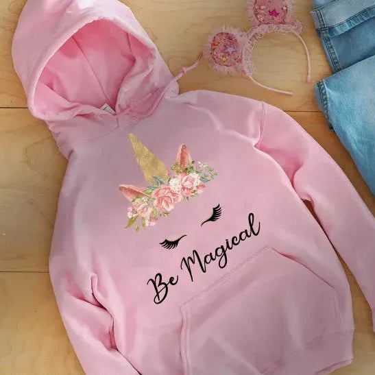 Kids Hoodie-Unicorn - WE PRINT