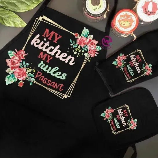 Kitchen Set- 3 pieces -B - WE PRINT