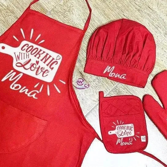 Kitchen Set- 4 pieces-A - WE PRINT