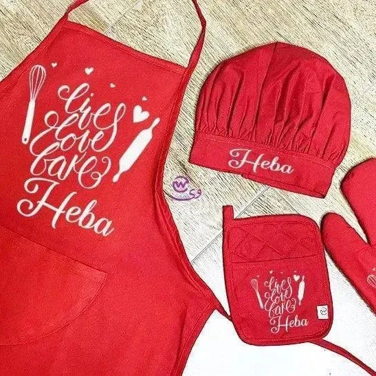 Kitchen Set- 4 pieces-A - WE PRINT