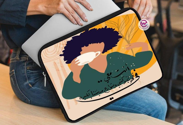 Laptop Sleeve-Canvas- BOHO - weprint.yourgift