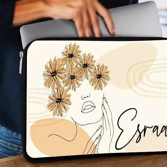 Laptop Sleeve-Canvas- BOHO - WE PRINT