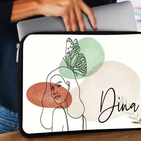 Laptop Sleeve-Canvas- BOHO - WE PRINT