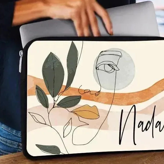 Laptop Sleeve-Canvas- BOHO - WE PRINT