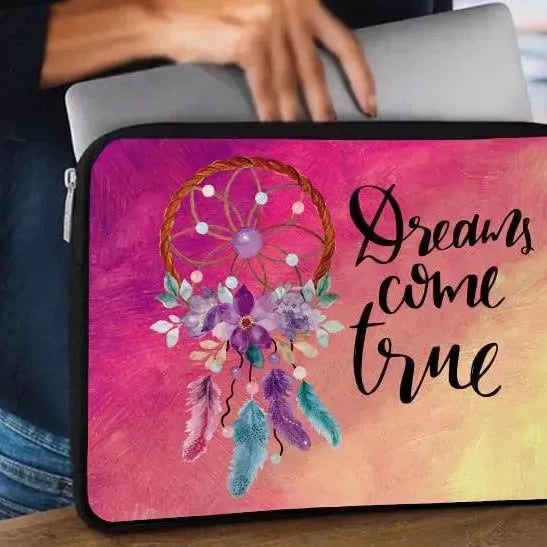 Laptop Sleeve-Canvas- Dream Catcher - WE PRINT