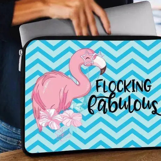Laptop Sleeve-Canvas-Flamingo - WE PRINT