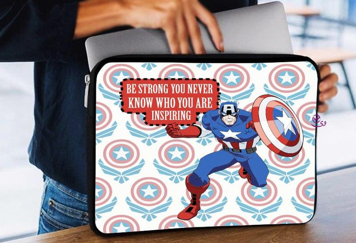 Laptop Sleeve-Canvas-Motivation - Heroes - weprint.yourgift