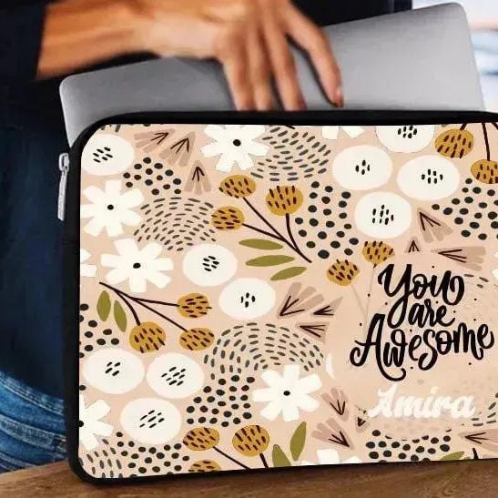 Laptop Sleeve-Canvas-Motivation - Names -A - WE PRINT