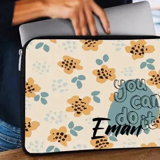 Laptop Sleeve-Canvas-Motivation - Names -A - WE PRINT