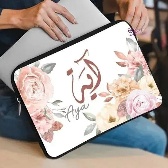 Laptop Sleeve-Canvas- Motivation -Names - WE PRINT