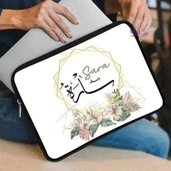 Laptop Sleeve-Canvas- Motivation -Names - WE PRINT