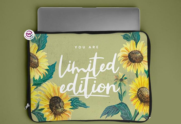 Laptop Sleeve-Canvas-Motivation - Sunflower - weprint.yourgift