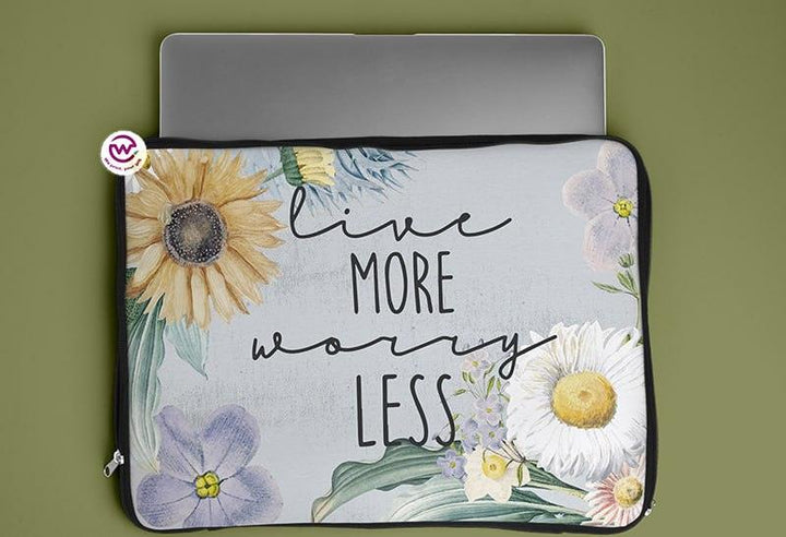 Laptop Sleeve-Canvas-Motivation - Sunflower - weprint.yourgift