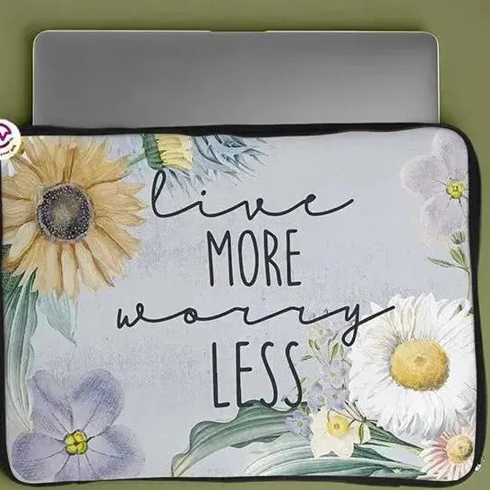 Laptop Sleeve-Canvas-Motivation - Sunflower - WE PRINT
