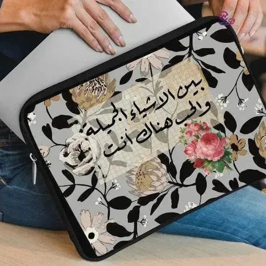 Laptop Sleeve-Canvas- Motivation - WE PRINT
