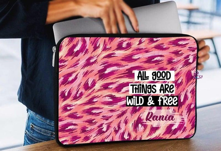 Laptop Sleeve-Canvas-Names - weprint.yourgift
