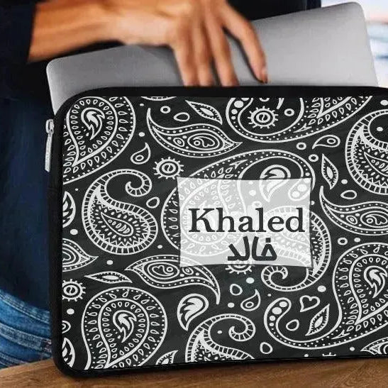 Laptop Sleeve-Canvas-Names-A - WE PRINT