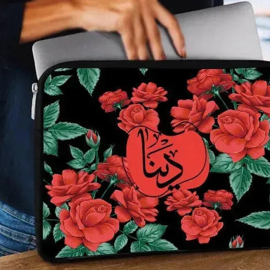 Laptop Sleeve-Canvas-Names-B - WE PRINT