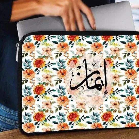 Laptop Sleeve-Canvas-Names-B - WE PRINT