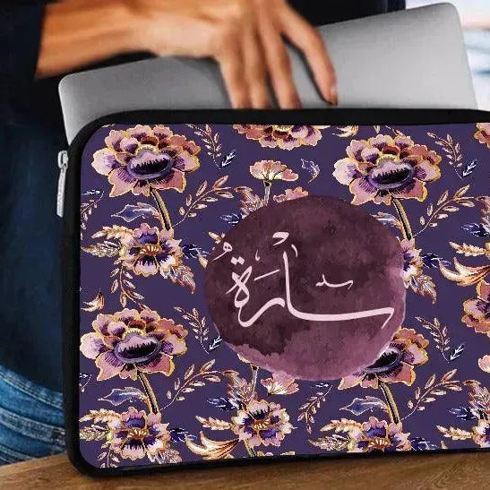 Laptop Sleeve-Canvas-Names-B - WE PRINT