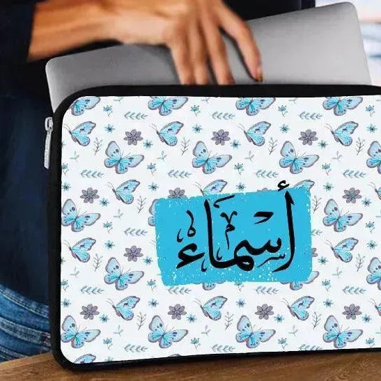 Laptop Sleeve-Canvas-Names-B - WE PRINT