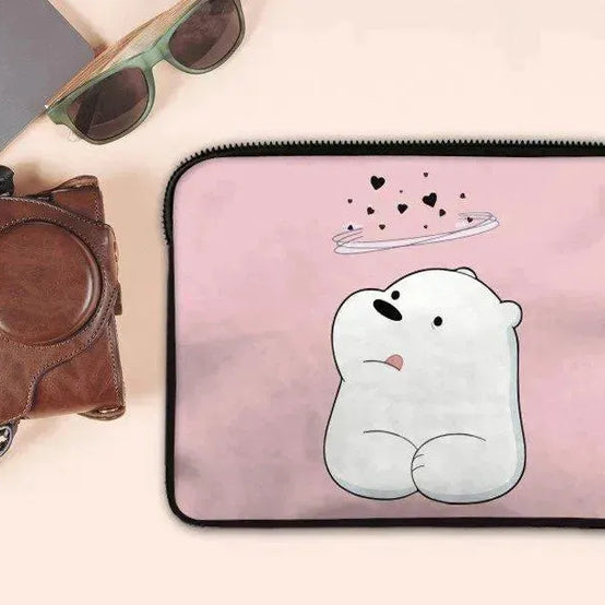 Laptop Sleeve-Canvas-Three Bears - WE PRINT