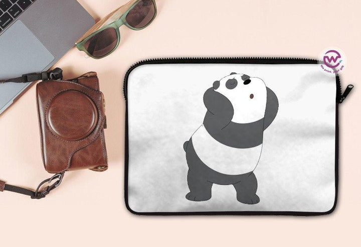 Laptop Sleeve-Canvas-Three Bears - weprint.yourgift