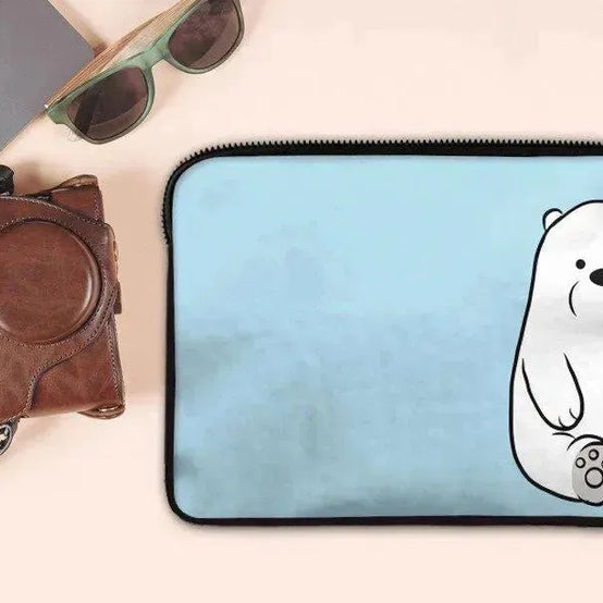 Laptop Sleeve-Canvas-Three Bears - WE PRINT