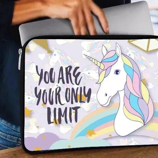 Laptop Sleeve-Canvas- Unicorn - WE PRINT