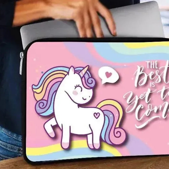 Laptop Sleeve-Canvas- Unicorn - WE PRINT