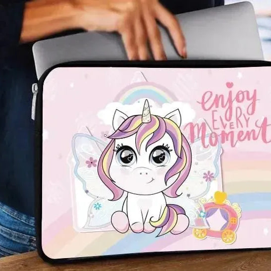 Laptop Sleeve-Canvas- Unicorn - WE PRINT