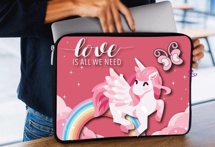 Laptop Sleeve-Canvas- Unicorn - weprint.yourgift