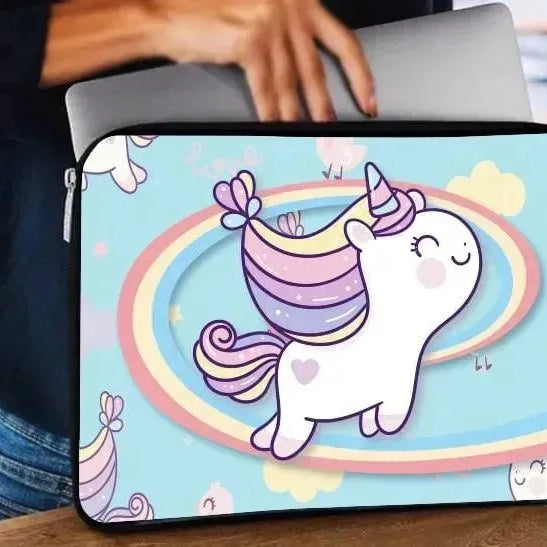Laptop Sleeve-Canvas- Unicorn - WE PRINT