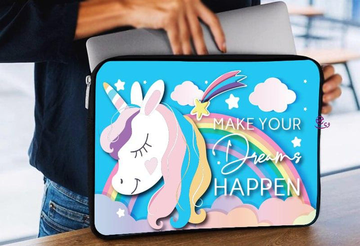 Laptop Sleeve-Canvas- Unicorn - weprint.yourgift
