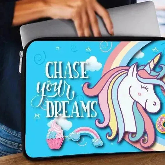 Laptop Sleeve-Canvas- Unicorn - WE PRINT