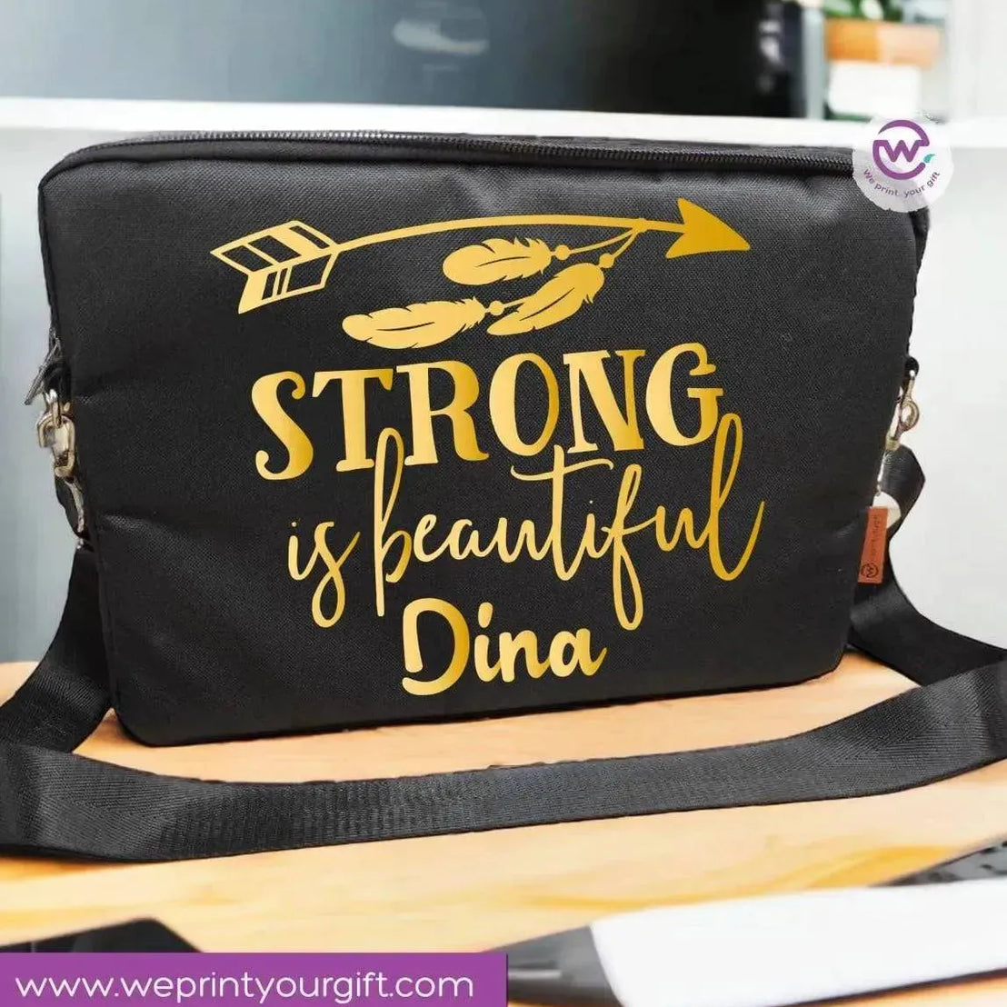 Laptop Sleeve-Fabric- Motivation - WE PRINT