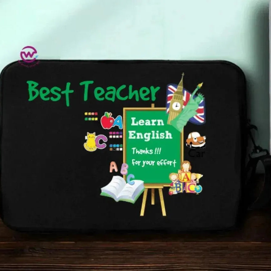 laptop Sleeve-Fabric- Teachers - WE PRINT