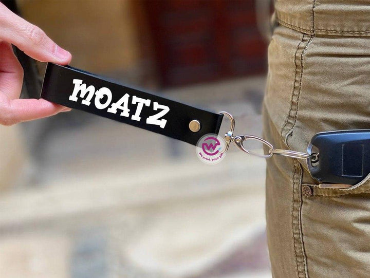 Leather Keychain - Names - weprint.yourgift