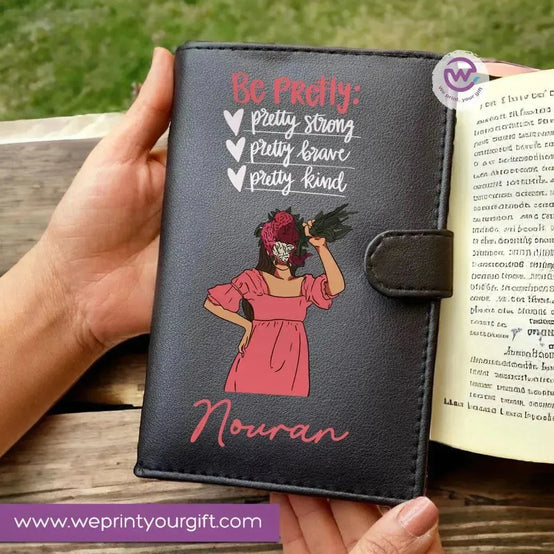 Leather wallet -ART - WE PRINT