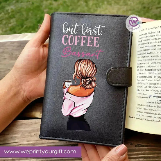 Leather wallet -ART - WE PRINT