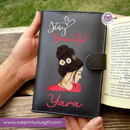 Leather wallet -ART - WE PRINT