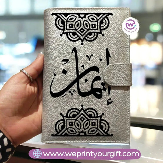 Leather Wallet for Women-Arabic Names - WE PRINT