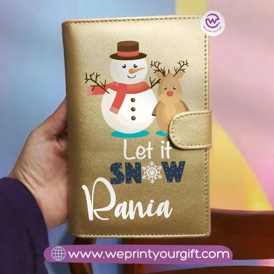 Leather Wallet for Women-Christmas - WE PRINT