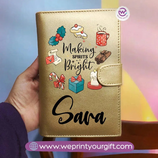 Leather Wallet for Women-Christmas - WE PRINT