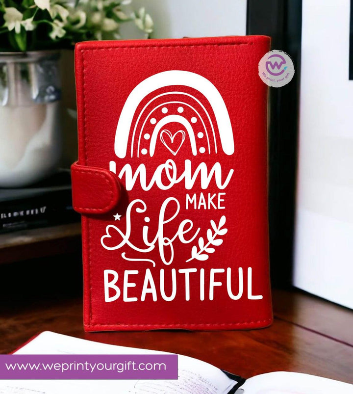 leather wallet for women - Mother's Day - weprint.yourgift