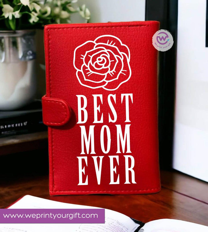 leather wallet for women - Mother's Day - weprint.yourgift