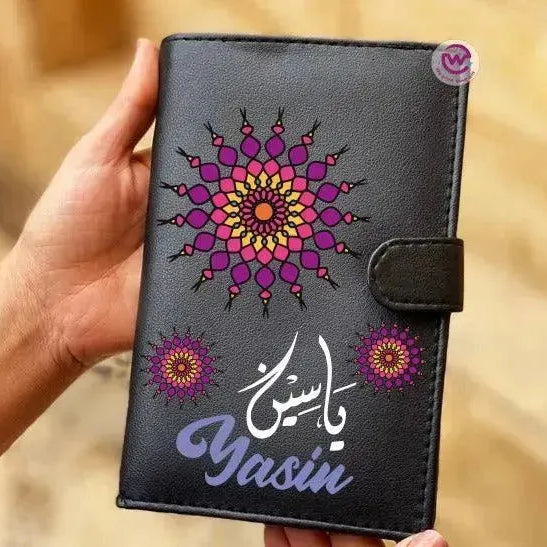 leather wallet for women -Names-B - WE PRINT