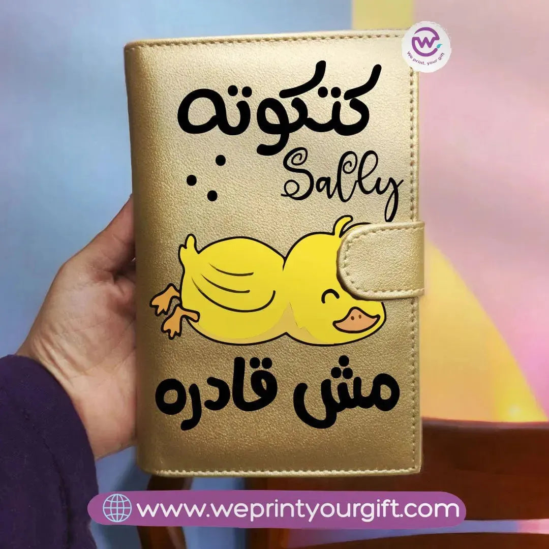 Leather Wallet For Women-Sarcasm memes - WE PRINT